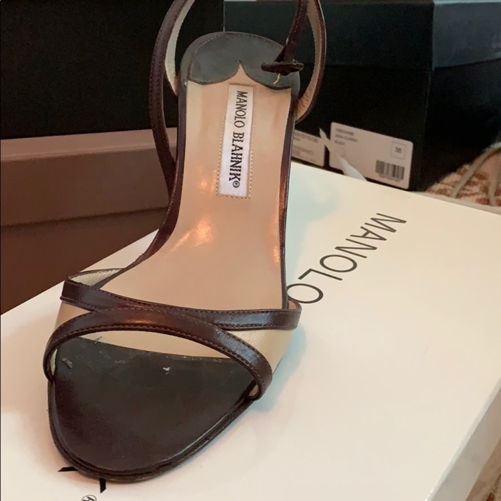 Designer sandals Manolo Blahnik